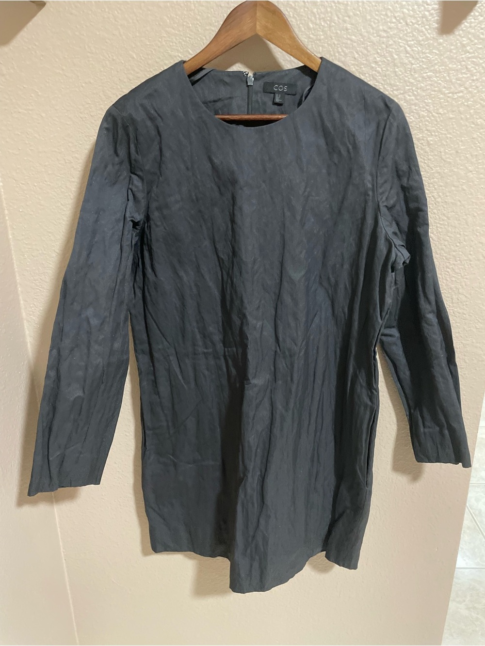 COS Black Long Sleeve dress